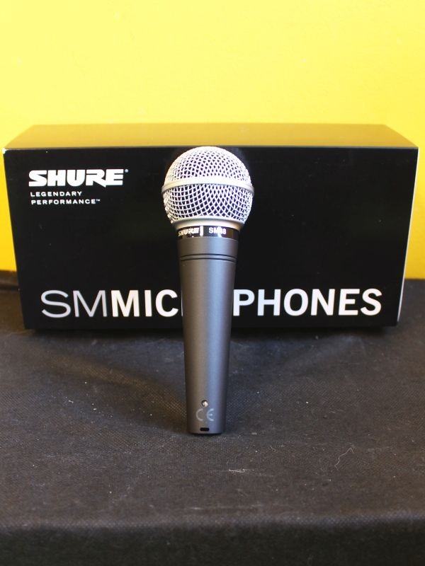 Shure SM48-LC Dynamic Vocal Microphone
